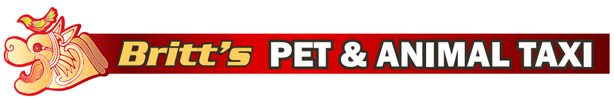 Britt's Pet & Animal Taxi logo