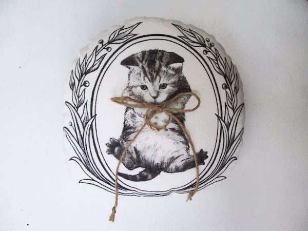 wedding ring bearer pillow